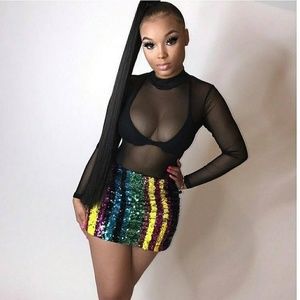 Multi color skirt